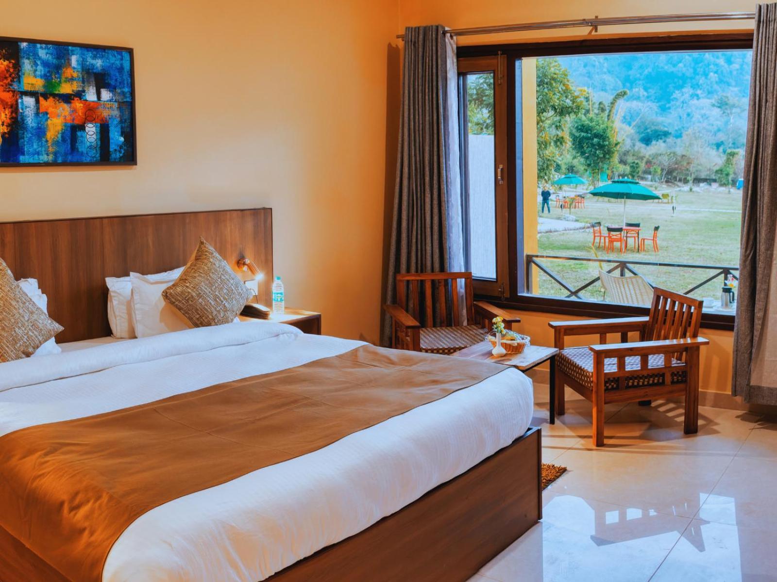 Corbett River Valley Resort Marchula Bagian luar foto